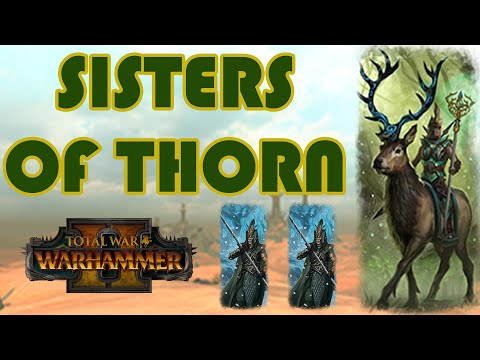 UNDERRATED UNIT: Sisters of Thorn - Wood Elves vs Tomb Kings // Total War: Warhammer II MP Battle