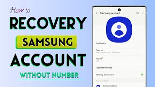 How to Recovery Samsung Account Without Number  2024 | Bypass Verification Code