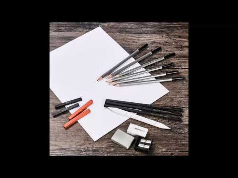 Amazon Basics Sketch and Drawing Art Pencil Kit - 17-Piece Set | amazon.com