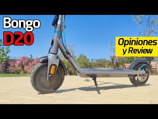 Vídeo relacionado con Cecotec Patinete Eléctrico Adultros Homologado DGT Bongo D20E Connected, Potencia MAX 500 W, hasta 20km Autonomía, Disco Freno Trasero y E-ABS, Conectividad App, Ligero 12,2Kg, Batería 5200mAh, 36V