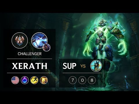 Xerath Support vs Nami - NA Challenger Patch 9.5