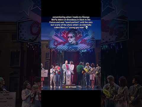 the time I significantly messed up my line on Broadway… 💀🤡 #theatre #broadway #actor #musical