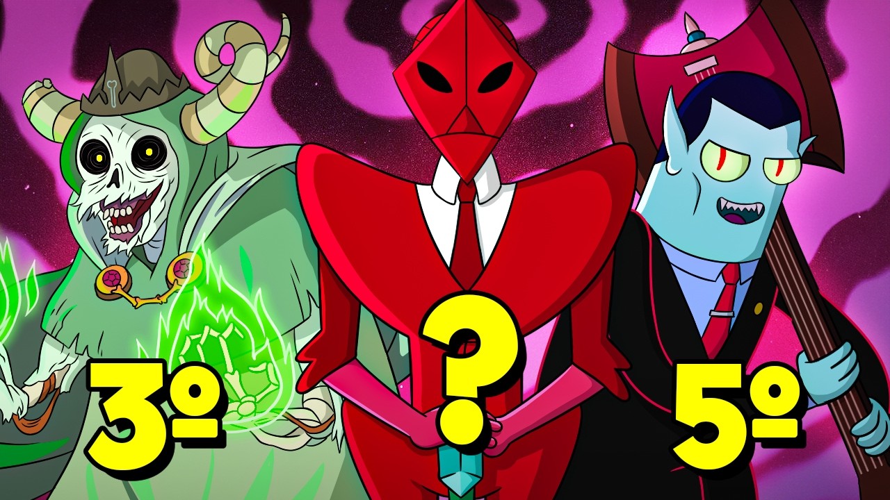 Os VILÕES Mais Poderosos de HORA DE AVENTURA!