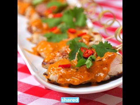 Red Curry Coconut & Peanut Chicken