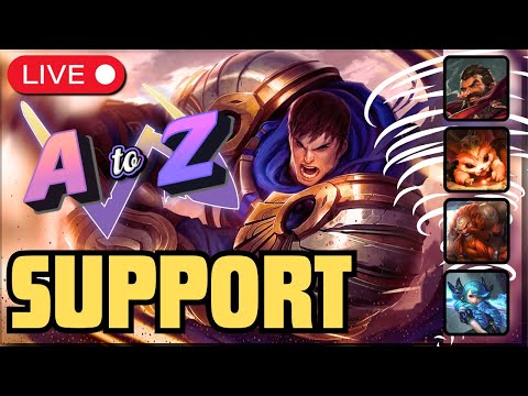 A-Z Support Challenge - G Today | FULL TRYHARD (Garen, Gnar, Gragas, Graves, Gwen)