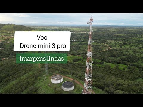 SURPRESA NO VOO DRONE EXPLORANDO DUAS TORRES - Drone DJI Mini 3 Pro - Campos Belos Goiás