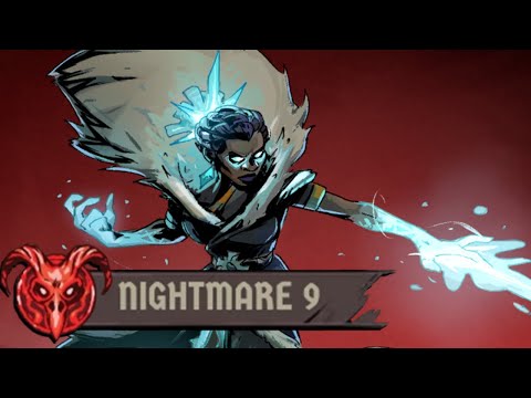 Snow Queen vs Chapter 2 Nightmare lvl 9 difficulty - Ravenswatch Gameplay Full Run