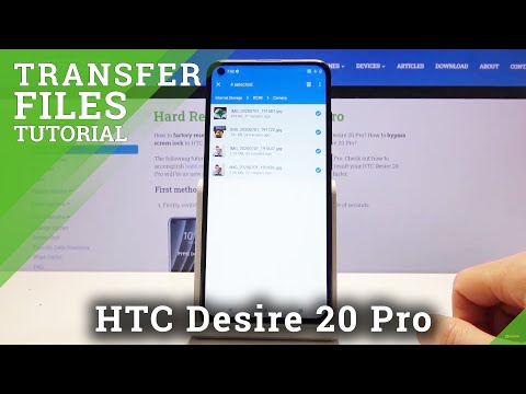How to Transfer Files in HTC Desire 20 Pro – Move Files