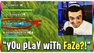 He Plays With FaZe?! (Funny Moments)