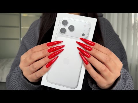 lofi ASMR -  unboxing iPhone 17 Pro Max (no talking)