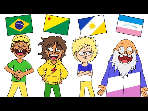 Português VS Acreano VS Tocantinense VS Capixaba 