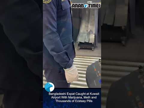 Bangladeshi Expat Caught at Kuwait Airport T5 With Marijuana, Meth and Thousands of Ecstasy Pills