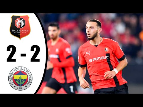 Rennes vs Fenerbahce 2-2 All Goals & Highlights 15/09/2022 HD