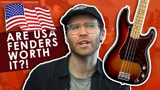Video thumbnail for USA or US-NAY?! | Fender American Standard Precision Bass [Review/Demo] by Jonny Dibble