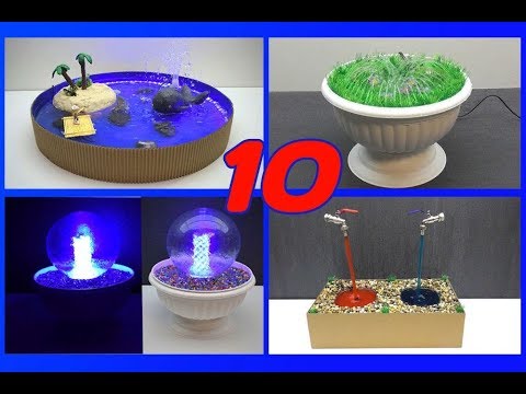 TOP 10 Amazing FOUNTAINS Compilation