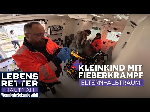 40-degree fever: One-year-old girl struggles with febrile seizures | Lifesavers up close | SAT.1