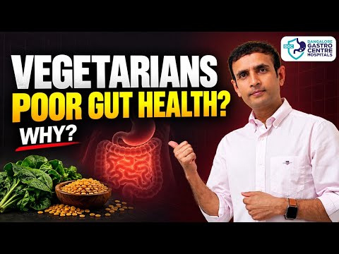 Is Your Vegetarian Diet Damaging Your Gut? Veg vs Non-Veg Gut Health Truth
