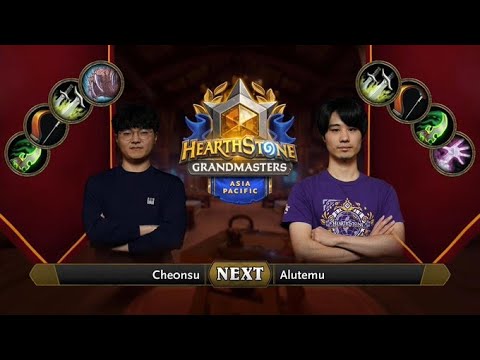 che0nsu vs Alutemu | 2021 Hearthstone Grandmasters Asia-Pacific | Decider | Season 2 | Week 7
