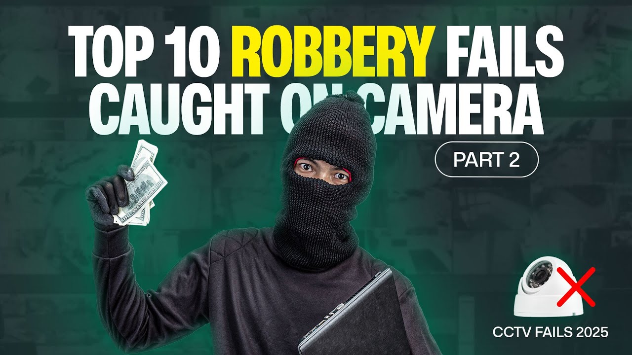 Top 10 Robbery Fails Caught On Camera Part 2 | CCTV Fails 2023