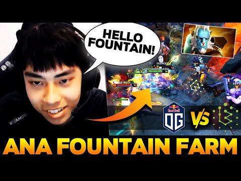 OG.ana is BACK to Fountain Farming in Pro Dota 2