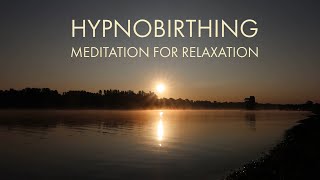 Relaxing Pregnancy Meditation with Positive Affirmations | Hypnobirthing | Christian