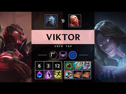 Viktor Top vs Vladimir - EUW Master Patch 25.17