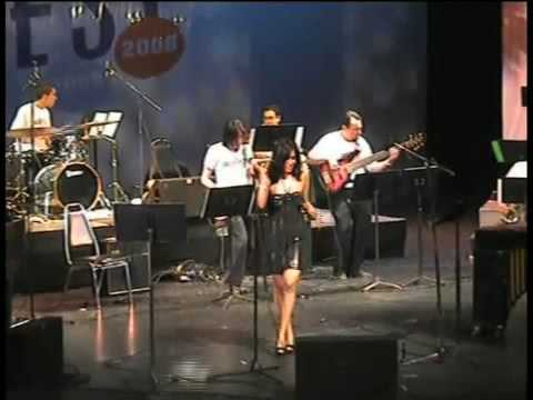 Dulce (Dannah) Garay se apresenta no Jazz Fest 08 em Xalapa - Cantora com música de Djavan