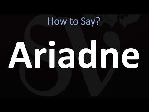 How to Pronounce Ariadne? (CORRECTLY)