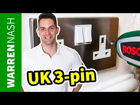 How to Replace a Plug Socket - UK 3-pin - Easy DIY by Warren Nash