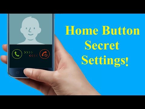 Samsung Home Button Secret Settings