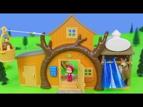 Masza i Niedźwiedź - Zestaw ratunkowy z karetką Masza i Niedźwiedź  | Masha and the bear