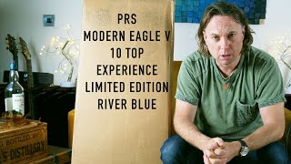 Video thumbnail for UNBOXING: PRS Modern Eagle V 10 Top Experience Limited by rollysguitars