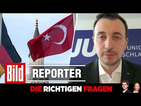 Ist Multikulti gefährlich? - JU-Chef hat seine Meinung im BILD-Talk "Die richtigen Fragen"