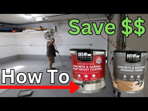 Painting my Garage Floor with 1 Part Epoxy