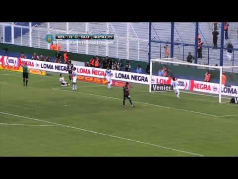 Las ocasiones del PT. Vélez 0 - San Lorenzo 0. Fecha 19. Torneo Inicial 2013. FPT