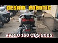 ROBOT VERSION VARIO 160 CBS 2025 WHITE DOP COLOR