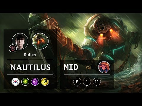 Nautilus Mid vs Zoe - KR Grandmaster Patch 9.15