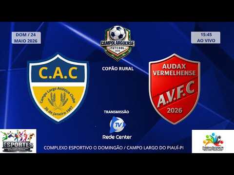C. A. C. X AUDAX VERMELHENSE  |  SEGUNDA RODADA DA COPA SÃO JOSÉ