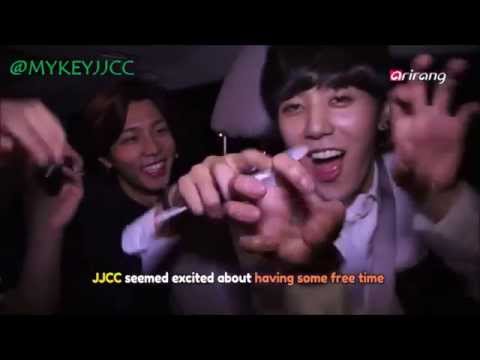 (제이제이씨씨) JJCC singing & dancing to SNSD's Lion Heart & Bigbang's Bang Bang Bang in a Car