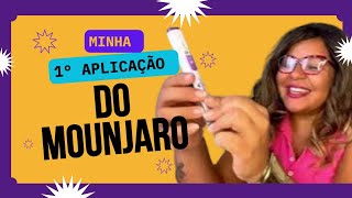 Aplicando MOUNJARO pela primeira vez!