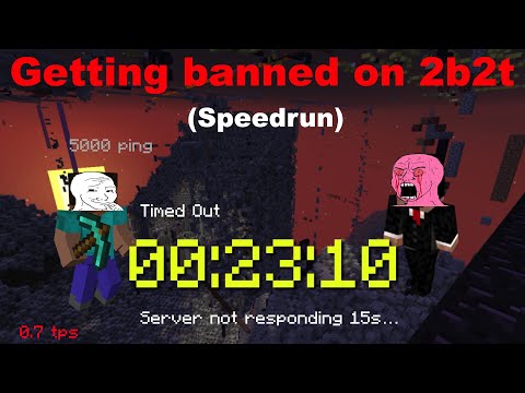 2b2t: Getting Banned SPEEDRUN