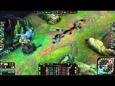 SKT T1 Faker Zed vs Ezreal MID Ranked Challenger Korea