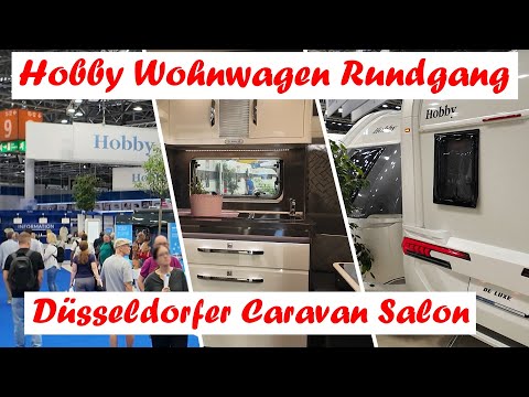 Hobby Wohnwagen Rundgang auf dem Düsseldorfer Caravan Salon 2024