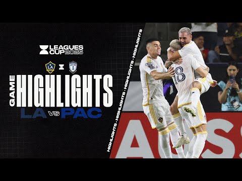 Leagues Cup 2025: LA Galaxy 2 vs. 1 Pachuca | Full Match Highlights