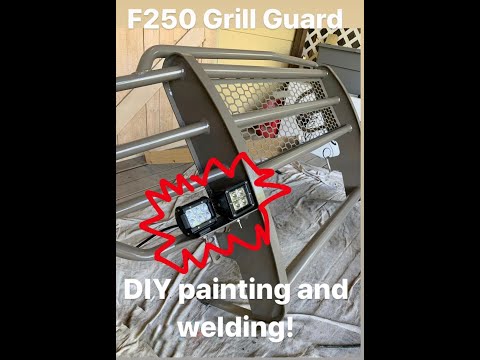 F250 Grill Guard DIY Painting