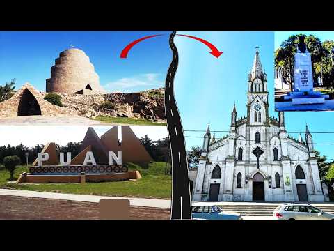 174 De Puán a Pigüé, Provincia de Buenos Aires, Argentina #viajes #virtual #drone #turismo