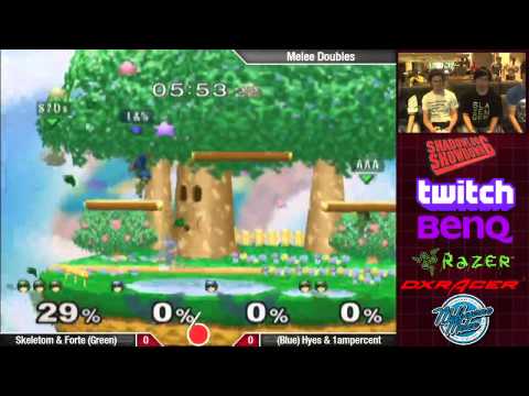 Shadowloo Showdown 6 Melee Doubles - Skeletom & Forte vs Hyes & 1ampercent