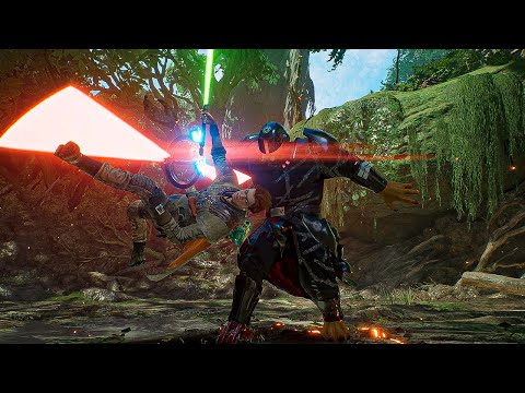 Star Wars Jedi: Fallen Order — Cal Kestis vs Ninth Sister with Cutscenes