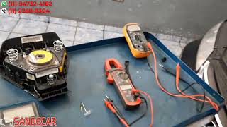 Cuidado ao testar o sistema do AIR BAG