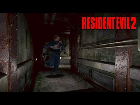 Resident Evil 2 The Marshalling Yard (The First Half) - Gameplay